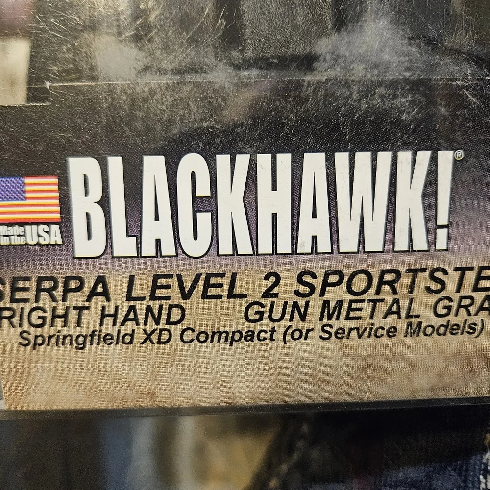 NIP Black Hawk Paddle Holster For Springfield XD